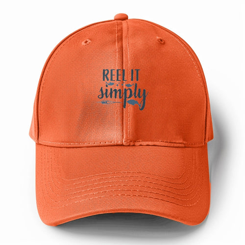 Reel It Simply Solid Color Baseball Cap