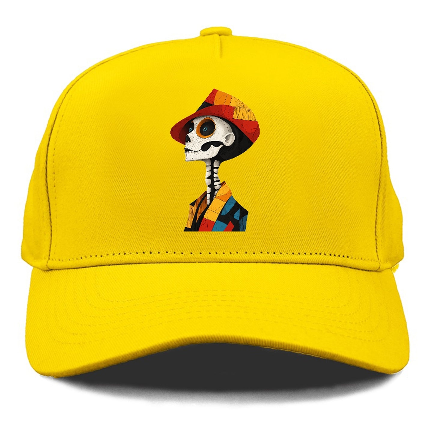 Vibrant Skeleton Hat