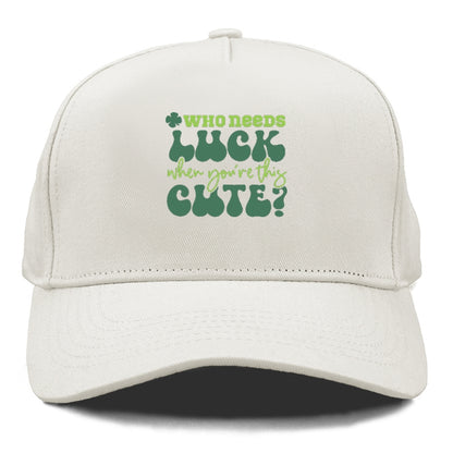 Who Needs Luck When Youre This Cute Hat