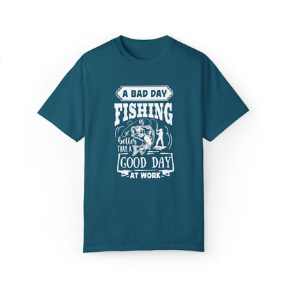 Embrace the Outdoors: A Tough Day Fishing Beats a Great Day at the Office T-shirt