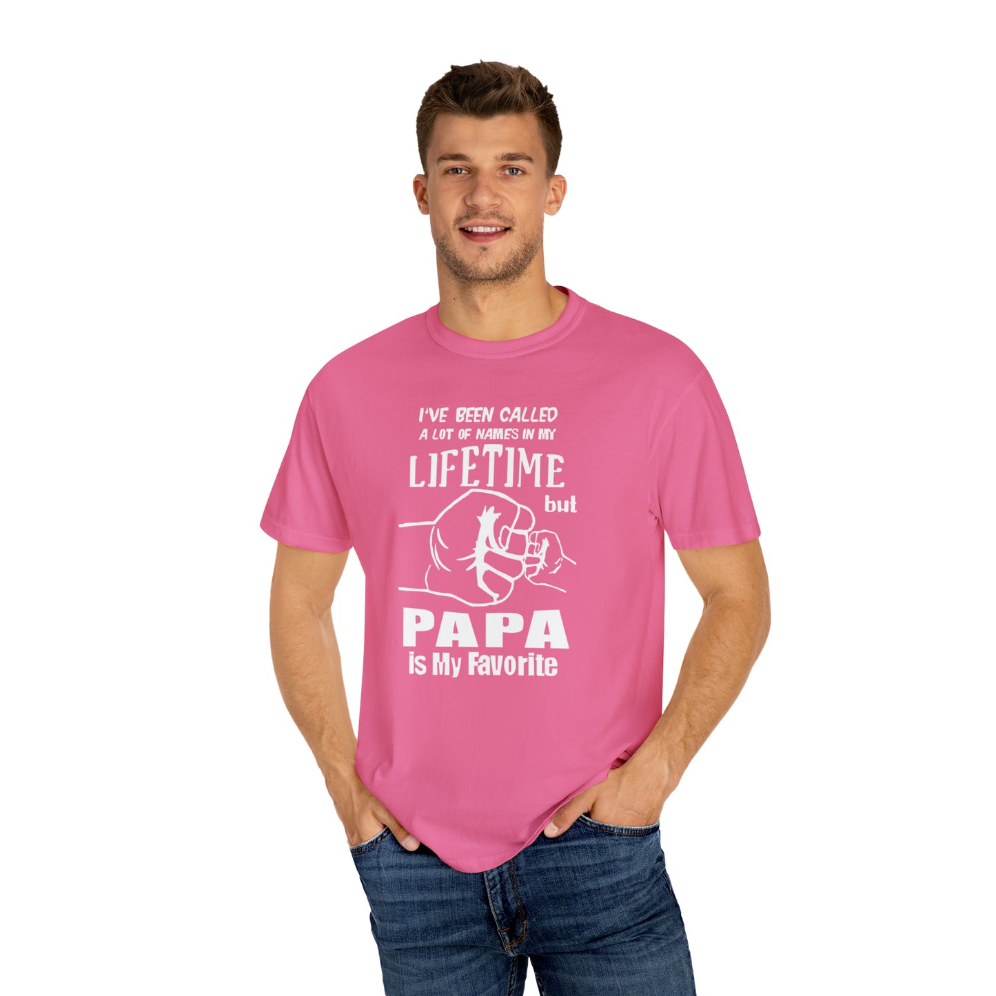 Cherished Title: The Papa T-Shirt for Grandfathers and Father Figures