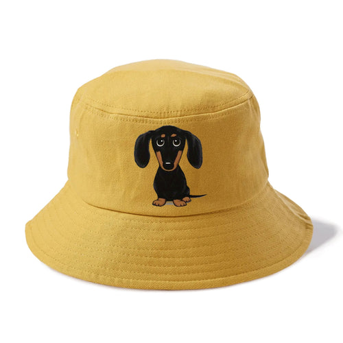 Retro Dachshund Bucket Hat