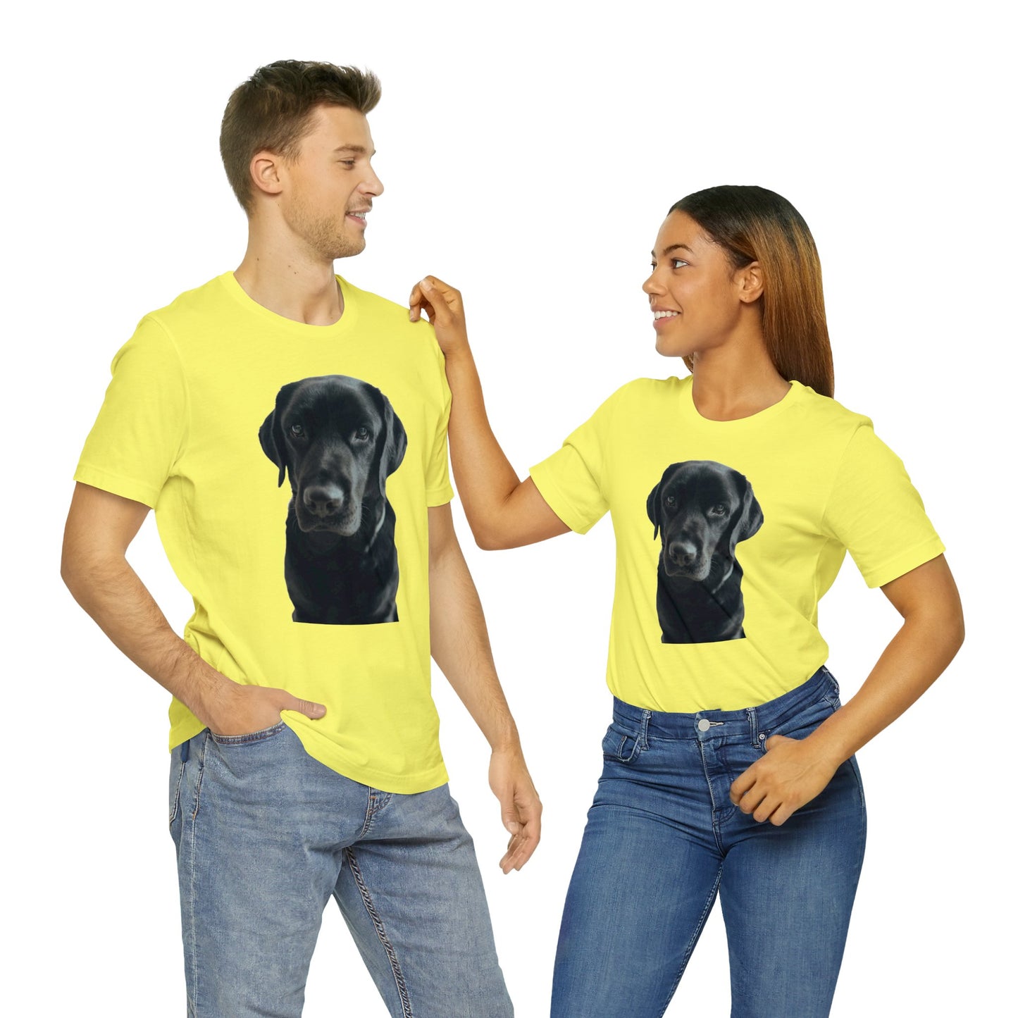 Black Labradors Unisex Jersey Short Sleeve Tee