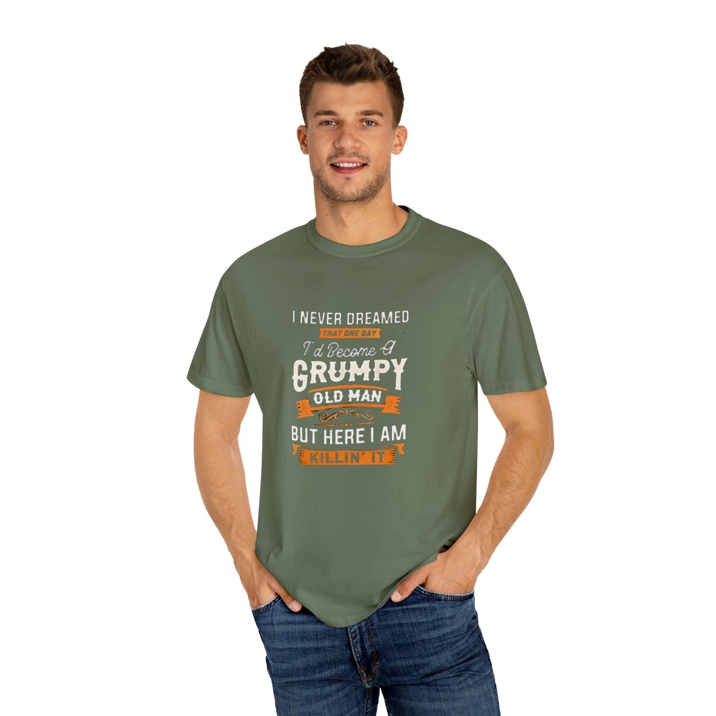 Grumpy and Proud: The Bold T-Shirt for Seniors with Attitude - Pandaize