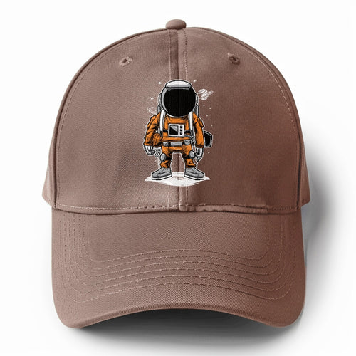 Astronaut Solid Color Baseball Cap