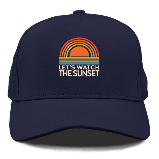 let's watch the sunset! Hat