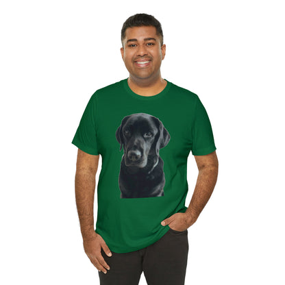 Camiseta de manga corta Black Labradors Unisex Jersey