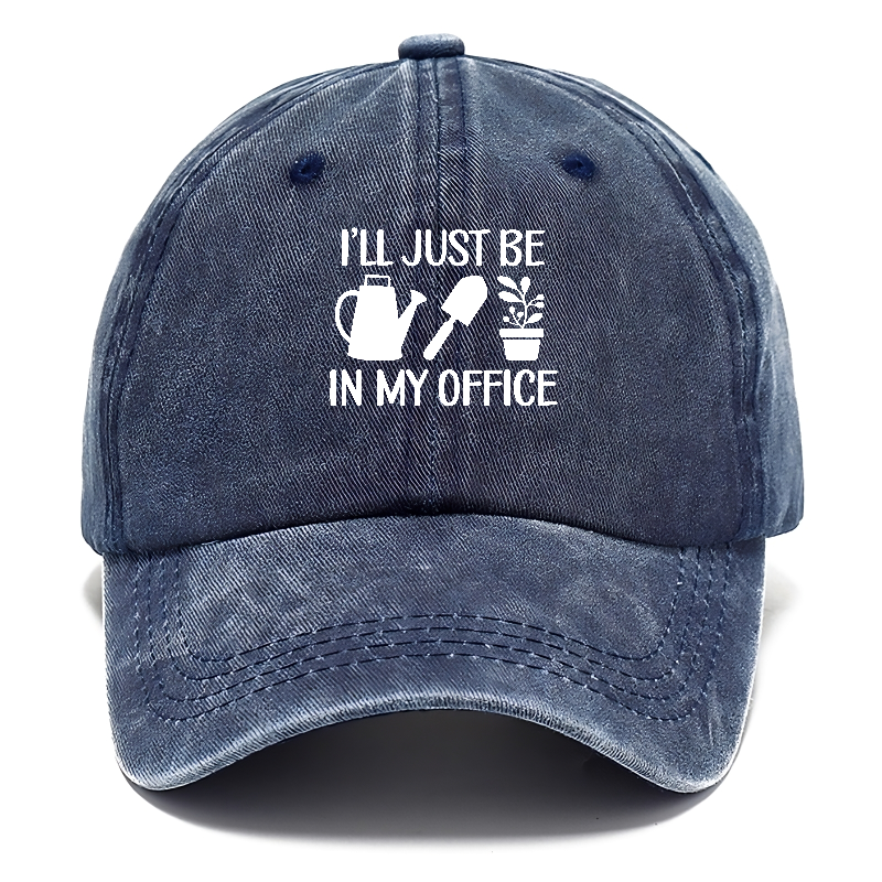 i'll just be in my office Hat