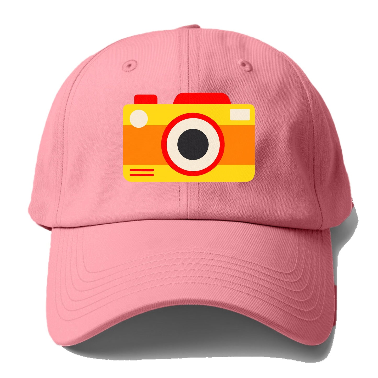 Retro 80s Camera Yellow Hat