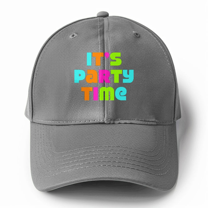 Retro 80s It's Party Time Hat