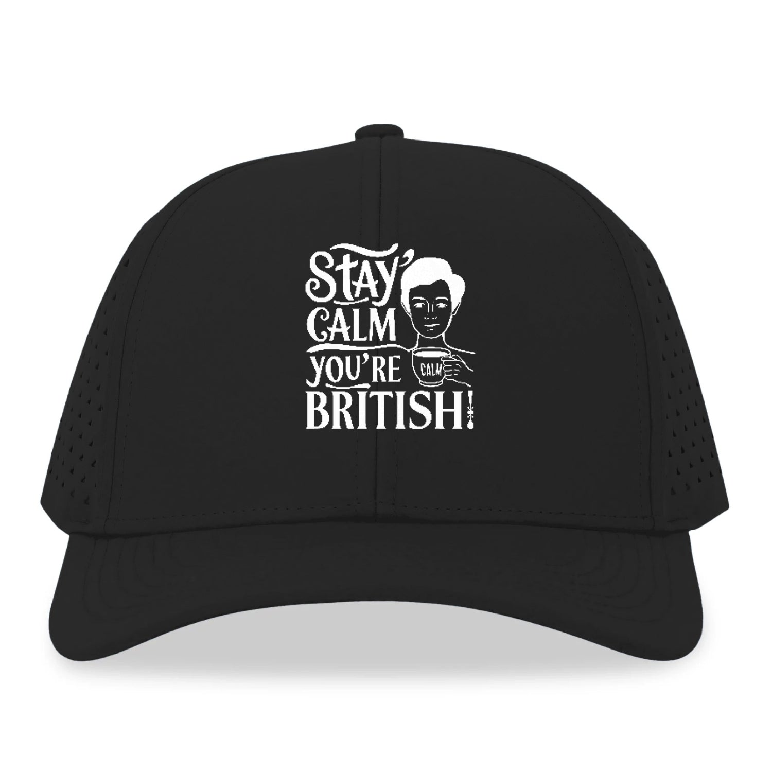 stay calm you're british Hat