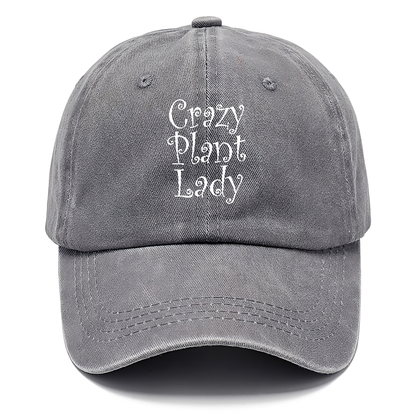 crazy plant lady Hat