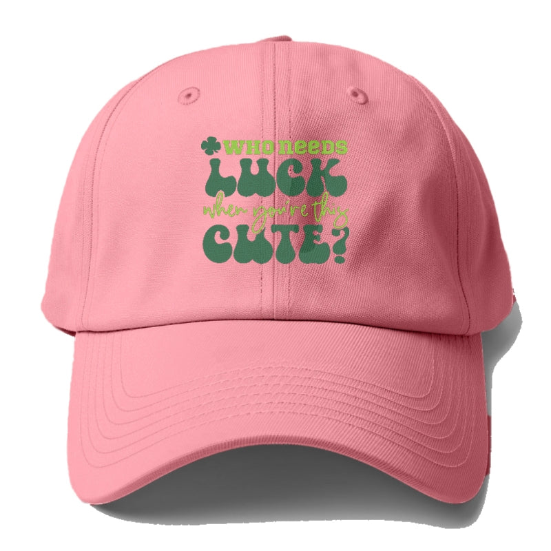 Who Needs Luck When Youre This Cute Hat