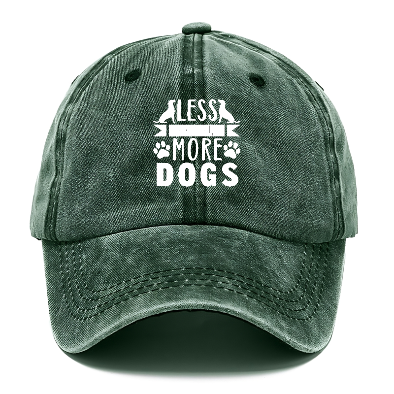 Less people more dogs Hat