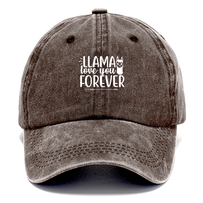 llama love you forever Hat