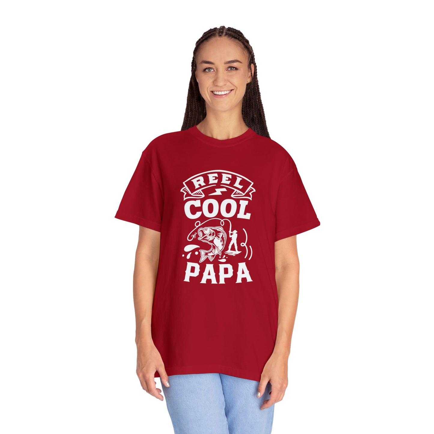 Reel Cool Papa: Fishing-Inspired Stylish T-Shirt for Dads