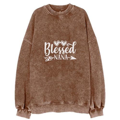 Blessed Nana Vintage Sweatshirt