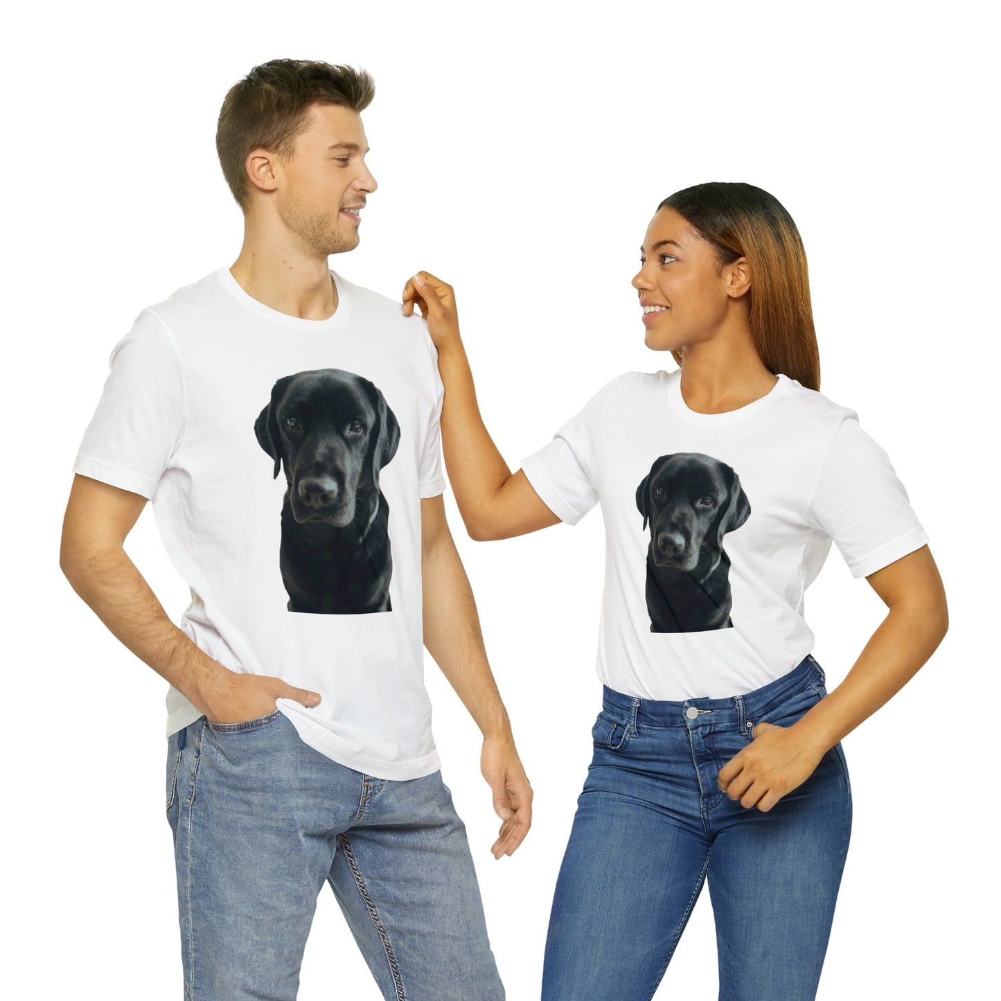 Black Labradors Unisex Jersey Short Sleeve Tee