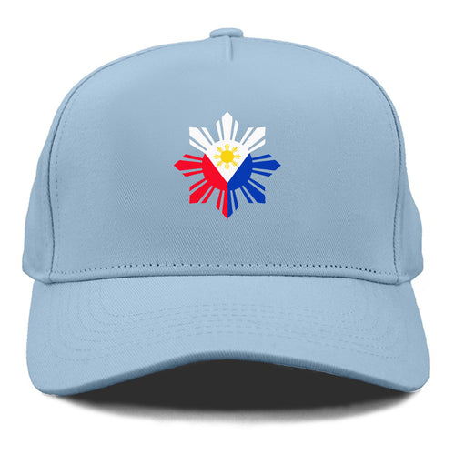 Philippines Iconic Sun And Stars Cap