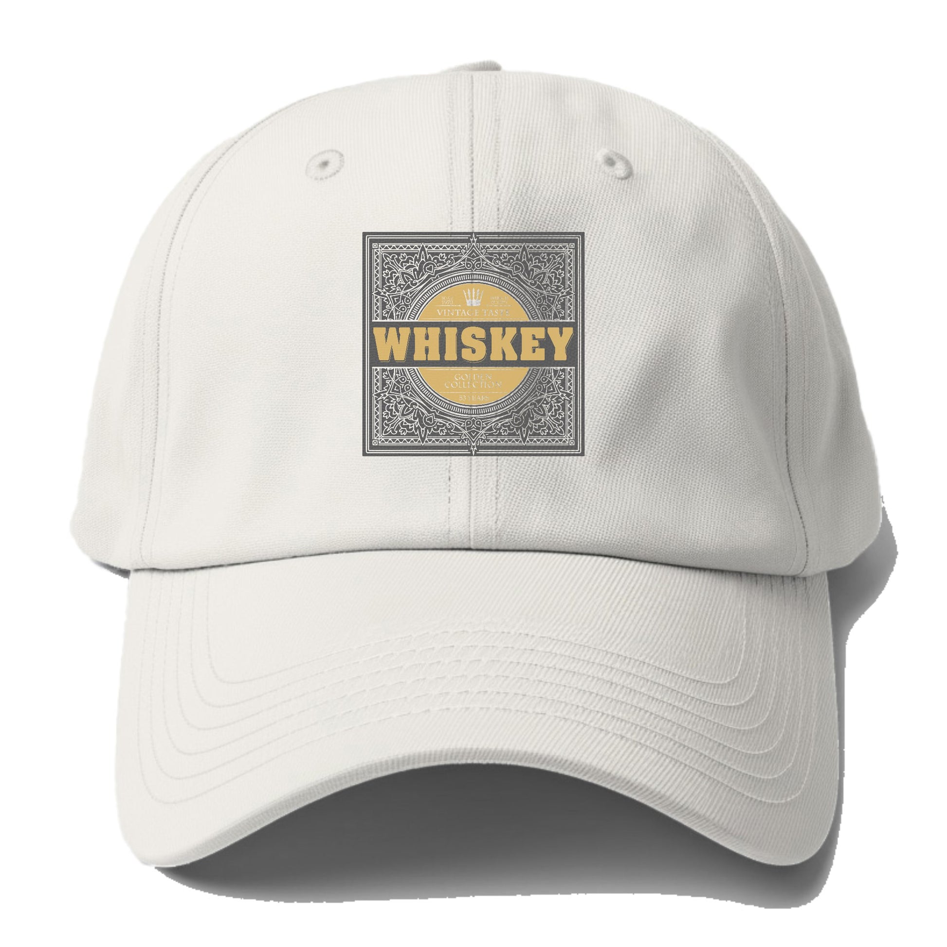 vintage taste whiskey golden collection 53 years Hat