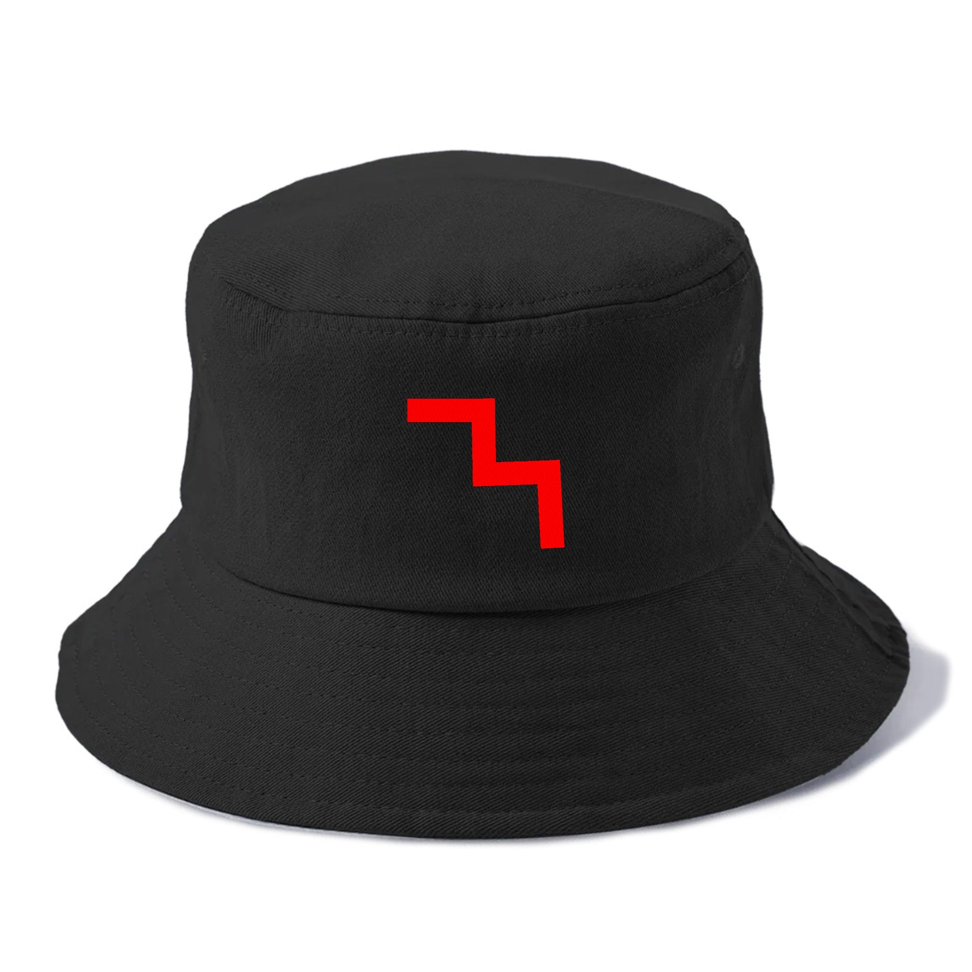 Retro 80s Zig Zag Red Hat