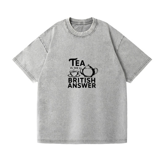 tea is the british answer Hat