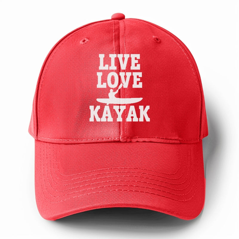 live love kayak Hat