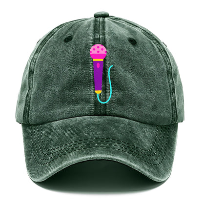 Retro 80s Microphone Hat