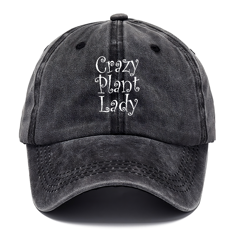 crazy plant lady Hat