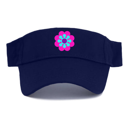 Retro 80s Flower Pink Hat