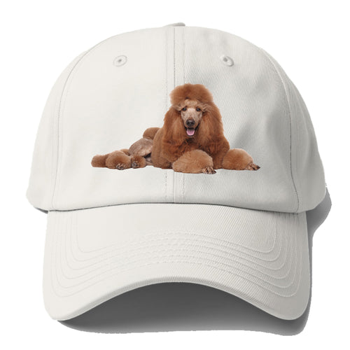 Standard Poodle Baseball Cap For Big Heads