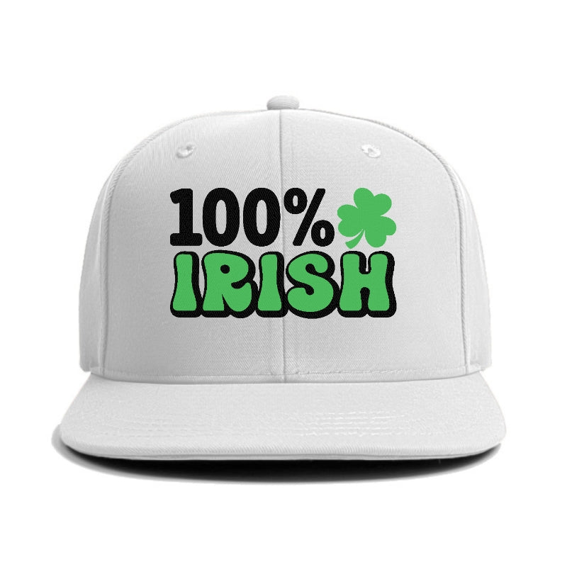100 Percent Irish Clover Hat