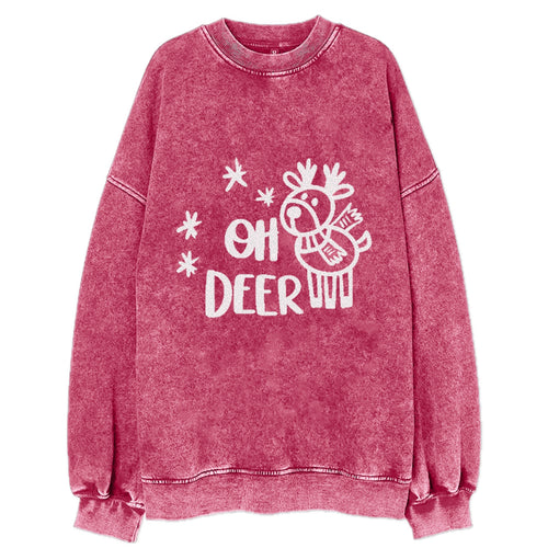 Oh Deer Vintage Sweatshirt