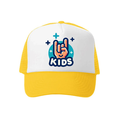 hand horn kids Hat