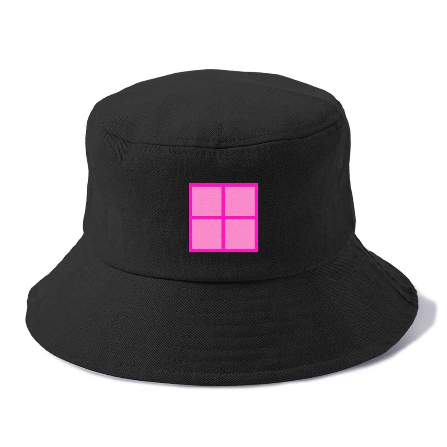 Retro 80s Tetris Blocks Pink Hat