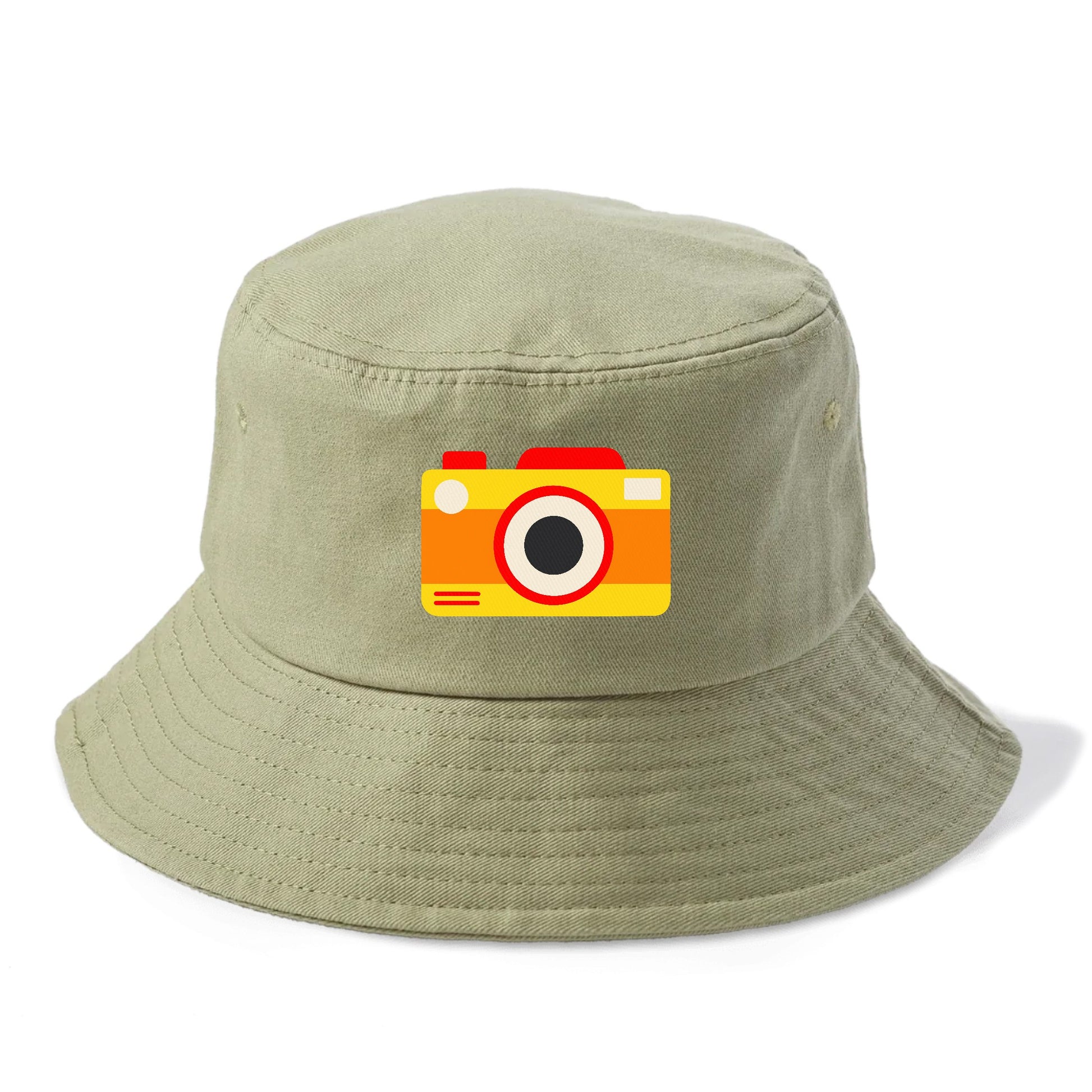 Retro 80s Camera Yellow Hat