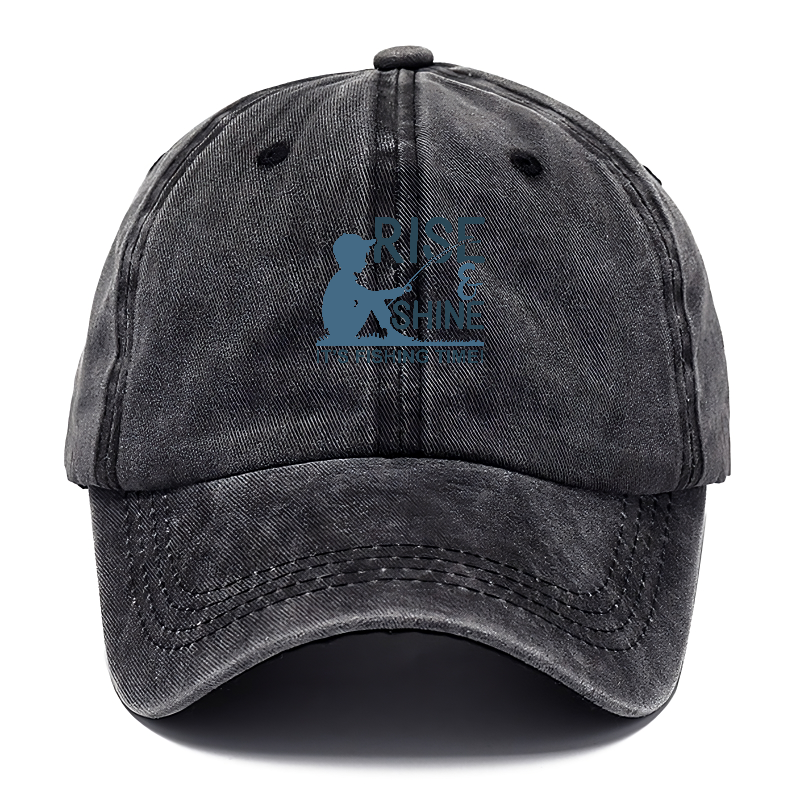 Rise & Shine it's fishing time Hat