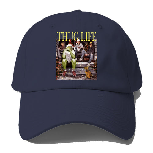 Thug Life Christmas Movie Baseball Cap For Big Heads