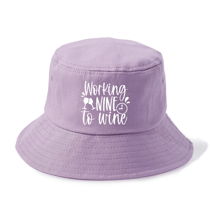 working nine to wine Hat