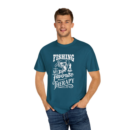 Reel in Serenity: Fishing-Themed Therapy T-Shirt