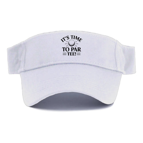 It's Time To Par Tee Visor