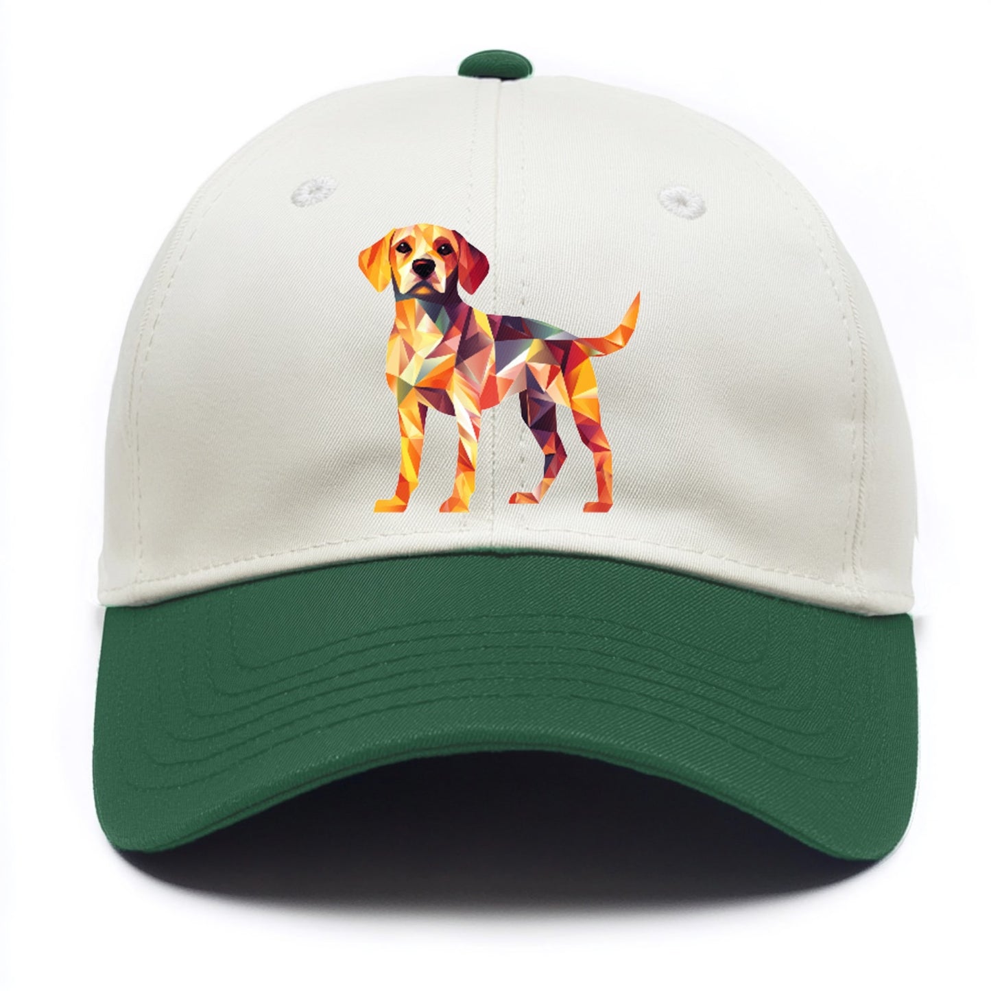 Geometric Dog Standing Hat