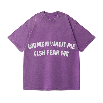 women want me fish fear me Hat