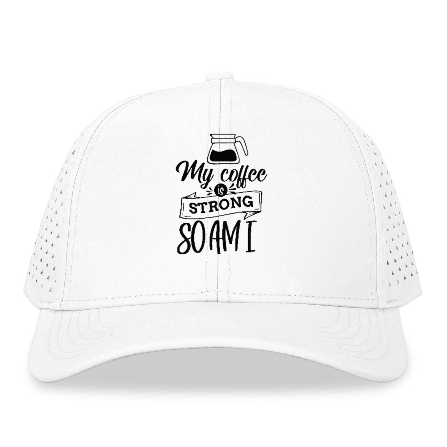 Caffeine Queen: Empowered by Strong Coffee Vibes Hat