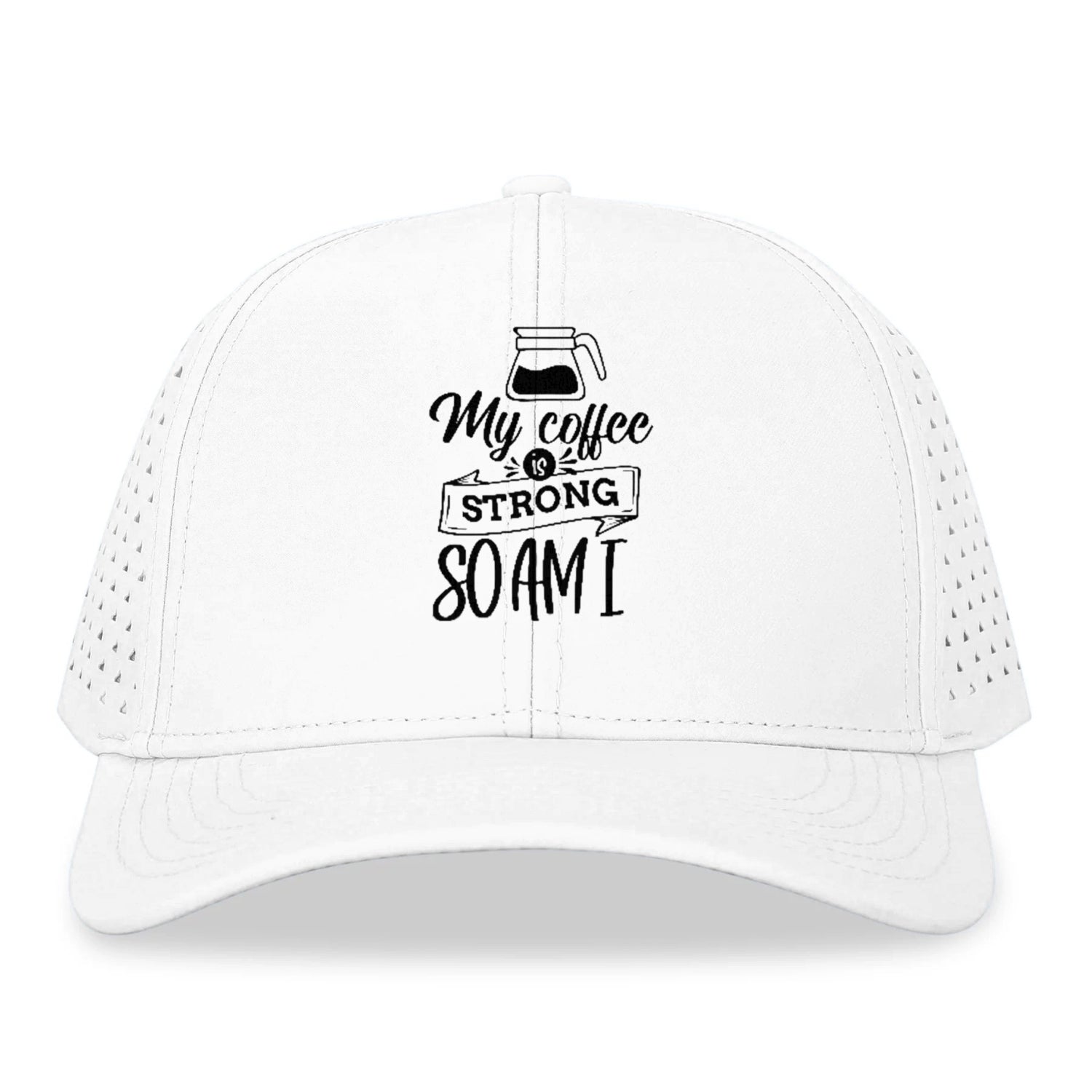 Caffeine Queen: Empowered by Strong Coffee Vibes Hat