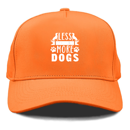 Less people more dogs Hat