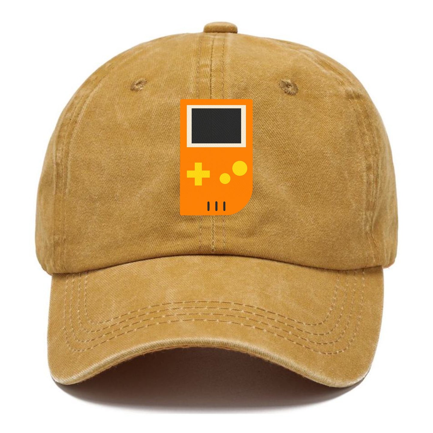 Retro 80s Game Boy Orange Hat