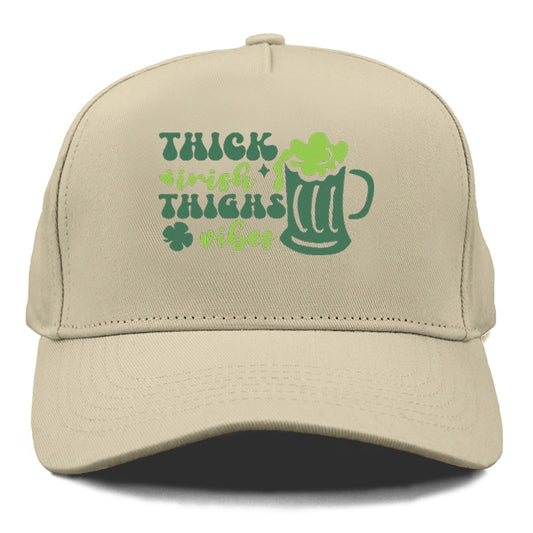 Thick Thighs Irish Vibes Beer Hat