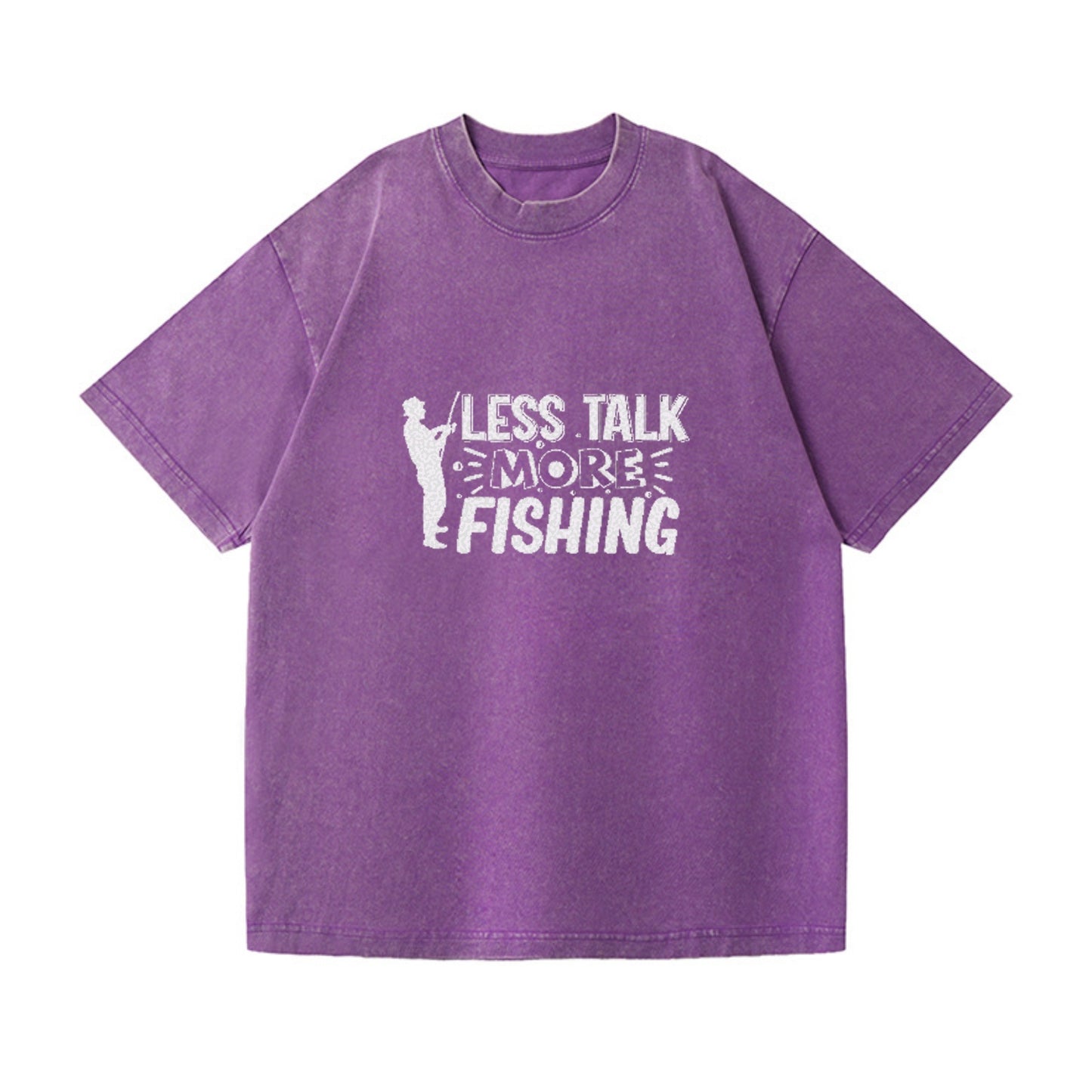 less talk more fishing Hat