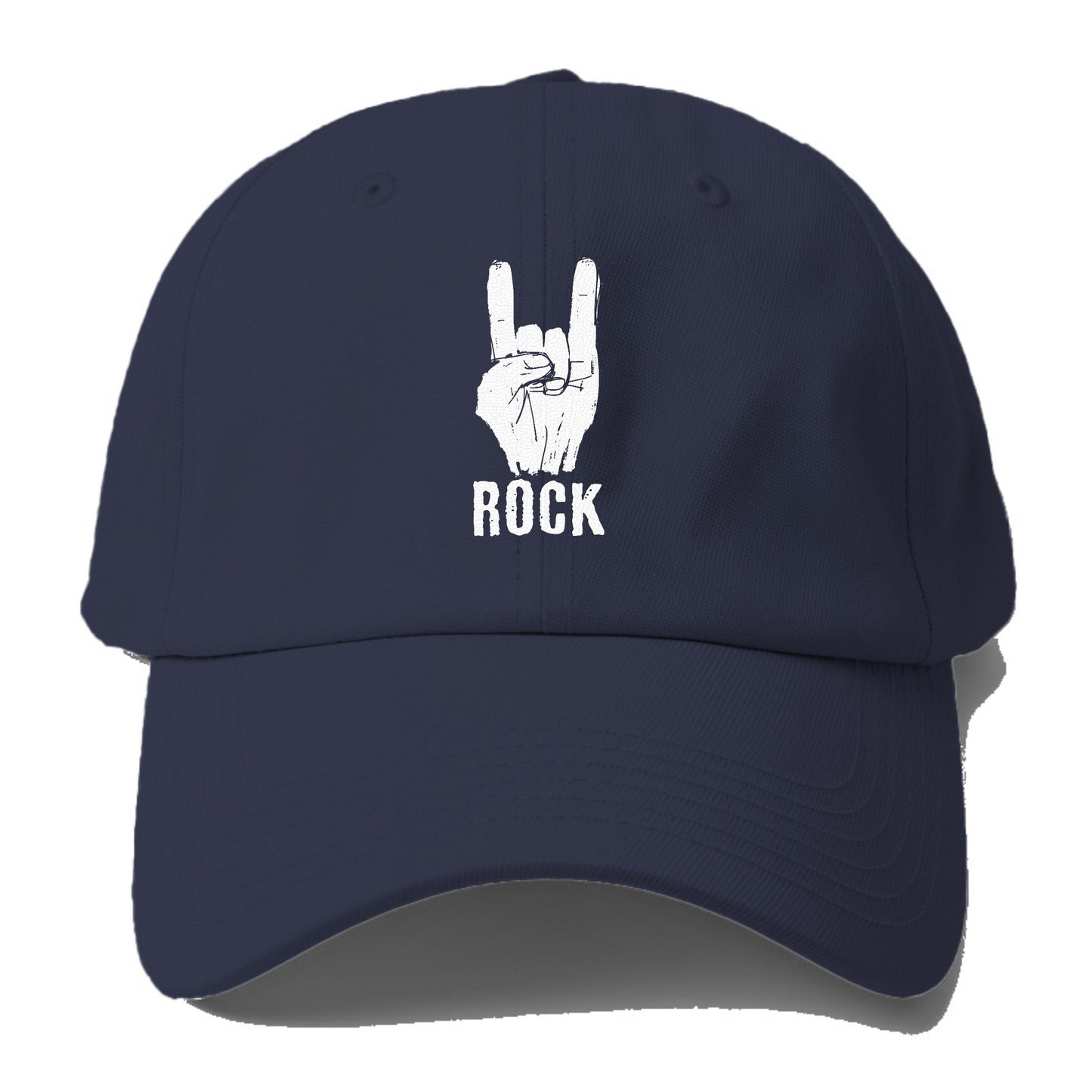 hand horn rock n roll Hat